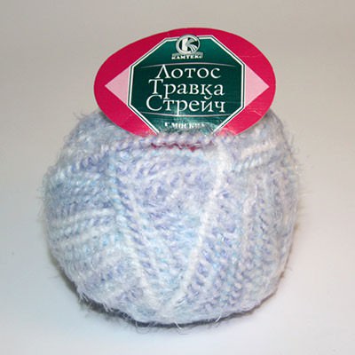 Пряжа Лотос травка стрейч