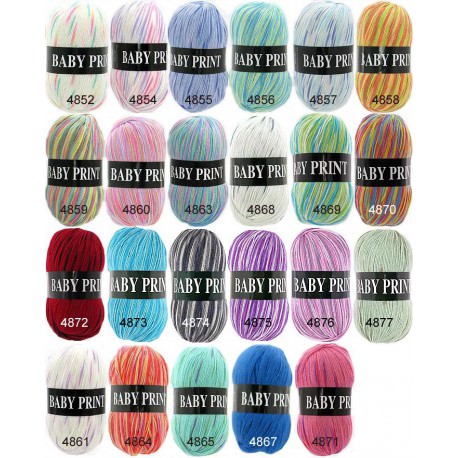 Пряжа Baby Print