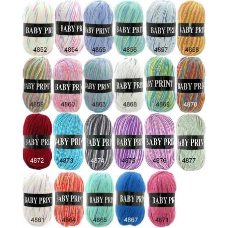 Пряжа Baby Print