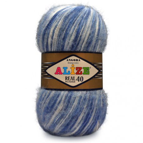 Пряжа Alize ANGORA REAL 40 MELANGE
