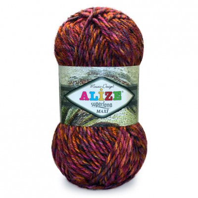 Пряжа Alize SUPERLANA MAXI MOSAIK