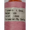 Вощеные нитки Дафна цвет: розовый(№1698) Ø1мм производства Италия
